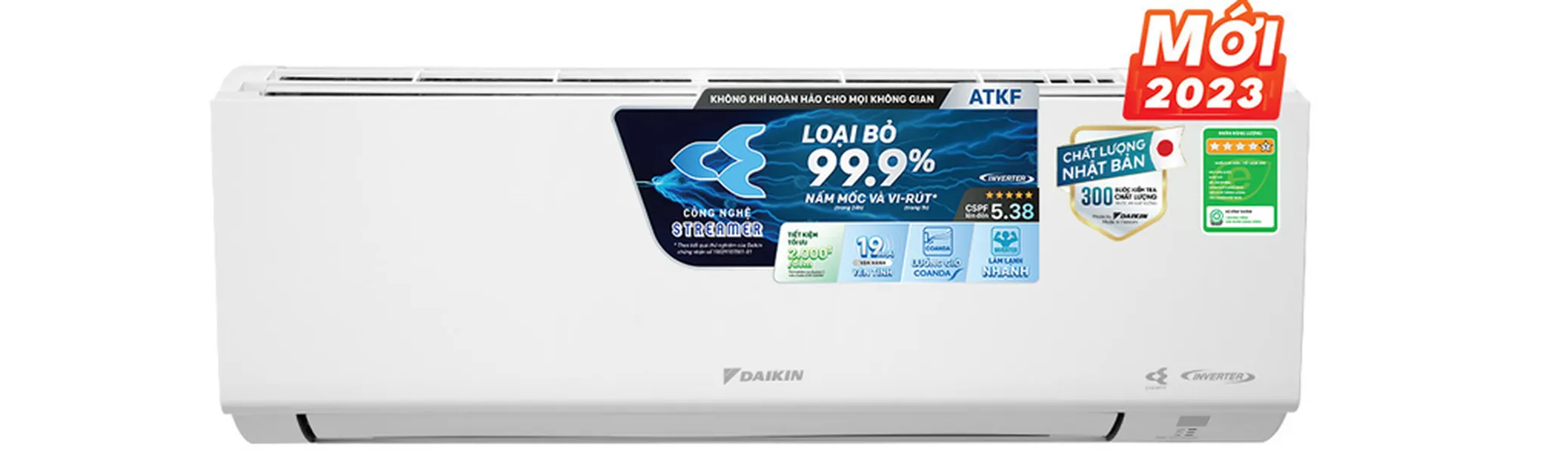 Máy Lạnh Daikin Inverter 1 Hp ATKF25XVMV/ARKF25XVMV