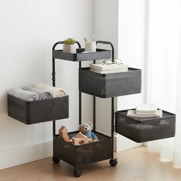 Kệ Xoay Vuông ECORS03C 4 Tầng