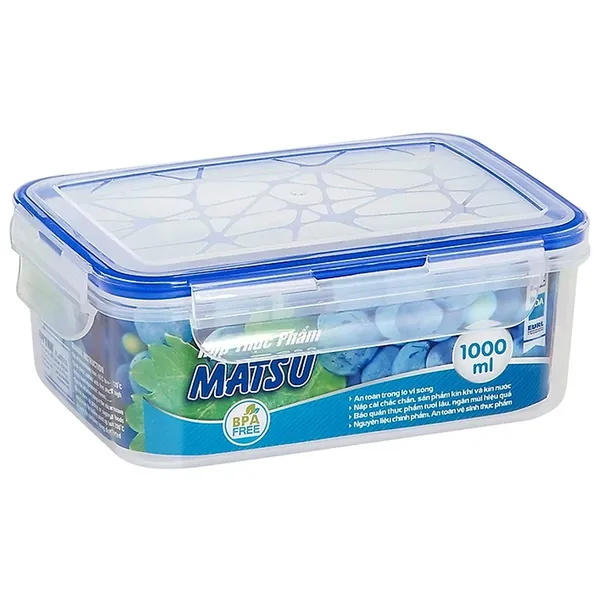 Hộp Thực Phẩm Chủ Nhật Matsu 1000ml - Duy Tân
