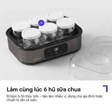 Máy Làm Sữa Chua LocknLock Digital EJY213GRY 1.08L - Màu Xám 2