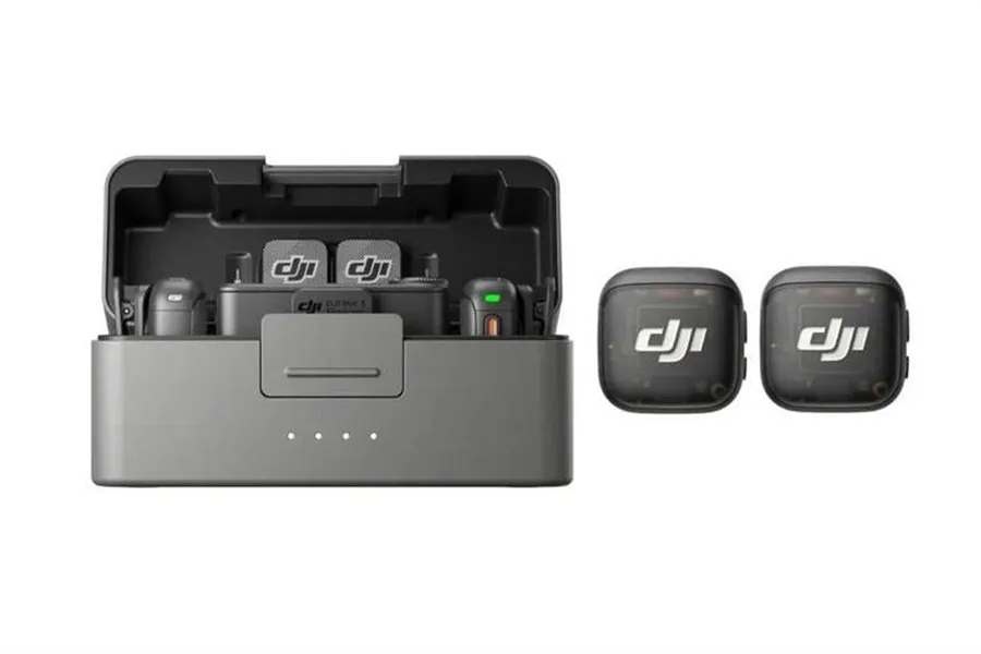 Thiết Bị Thu Âm Không Dây DJI Mic 3 (2 TX + 1 RX + 1 Hộp sạc Mic)