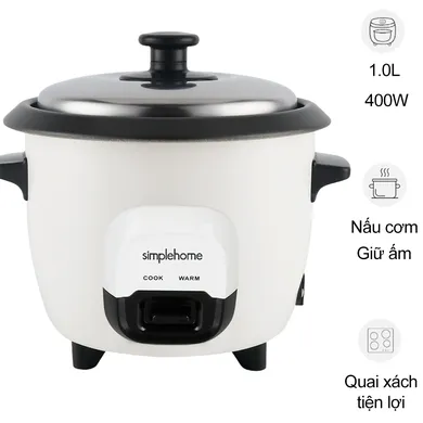 Nồi Cơm Điện Nắp Rời Simplehome G3803