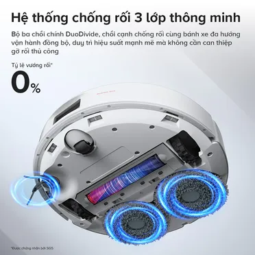 Robot Hút Bụi Lau Nhà Roborock Qrevo C Pro - Trắng 13