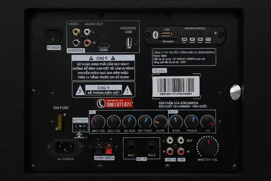 Loa Kéo Acnos KB41 14