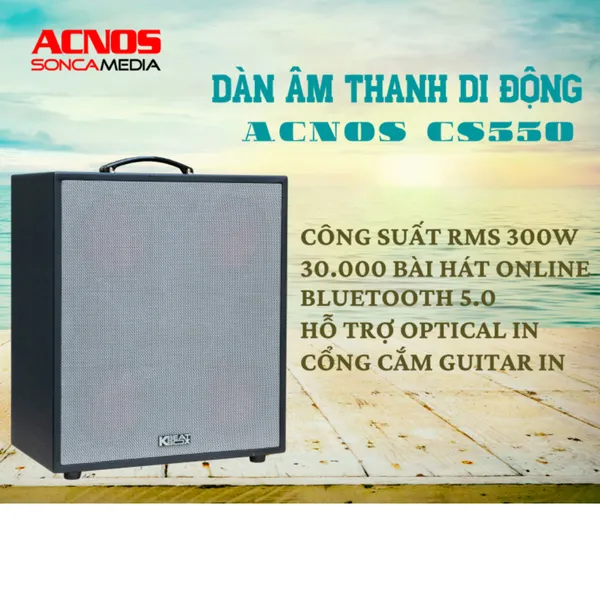 Dàn Âm Thanh Di Động ACNOS CS550