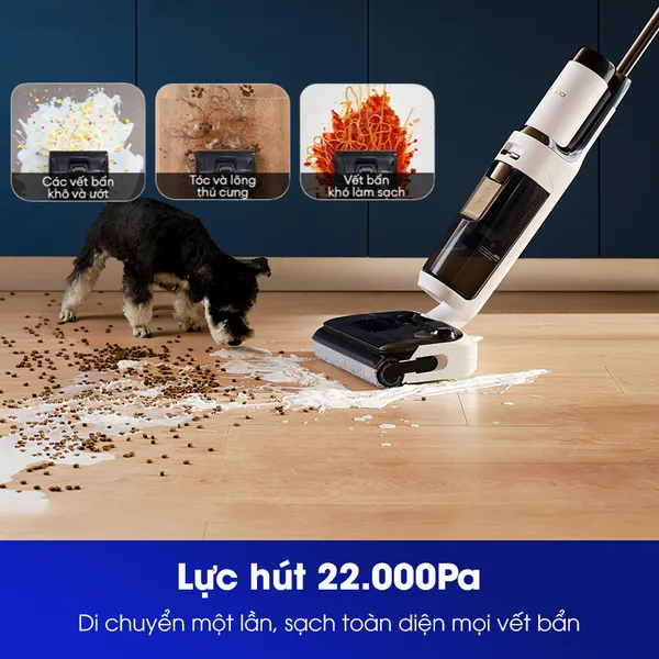 Máy Hút Bụi Lau Sàn Khô Ướt Tineco Floor One S6 Stretch Max
