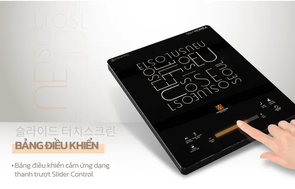 Bếp Điện Từ Đơn Kèm Nồi Lẩu Hawonkoo SEOUL-CEH-109-I 13