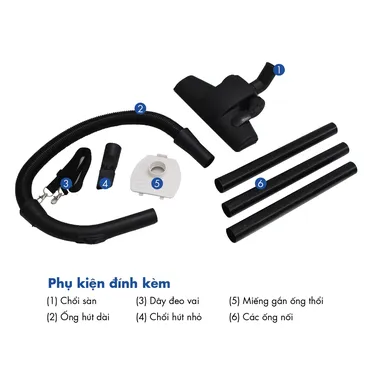 Máy Hút Bụi Cầm Tay Korea King PDG-666 5