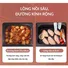 Nồi Lẩu Hấp Thủy Nhiệt Đa Năng Perfect PF-LH12 22 Lít