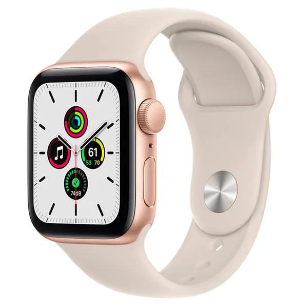 Apple Watch SE 2022 40mm Viền Nhôm Dây Silicone