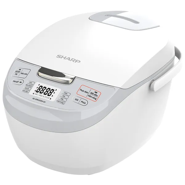 Nồi Cơm Điện Tử Sharp KS-COM192EV-GY 1.8 Lít
