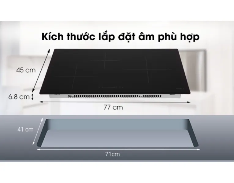 Bếp Từ 3 Vùng Nấu Hafele HC-I773D - Tây Ban Nha