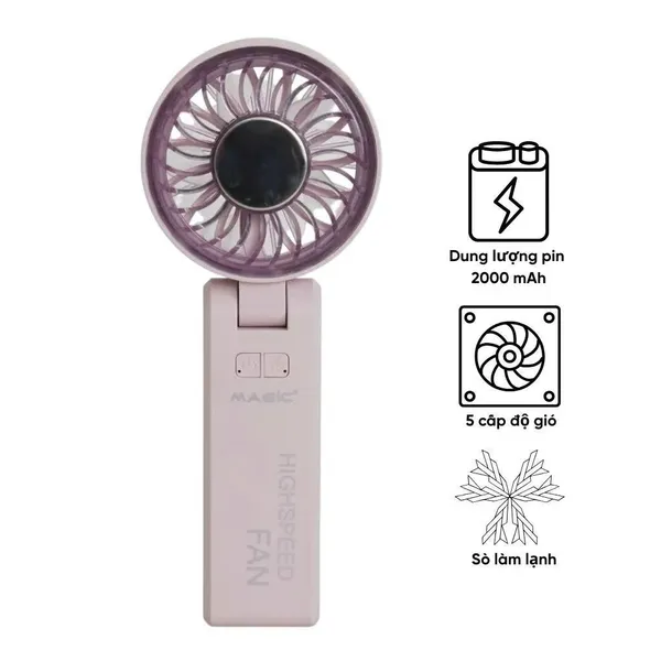Quạt Cầm Tay Mini Sò Lạnh Magic A-014