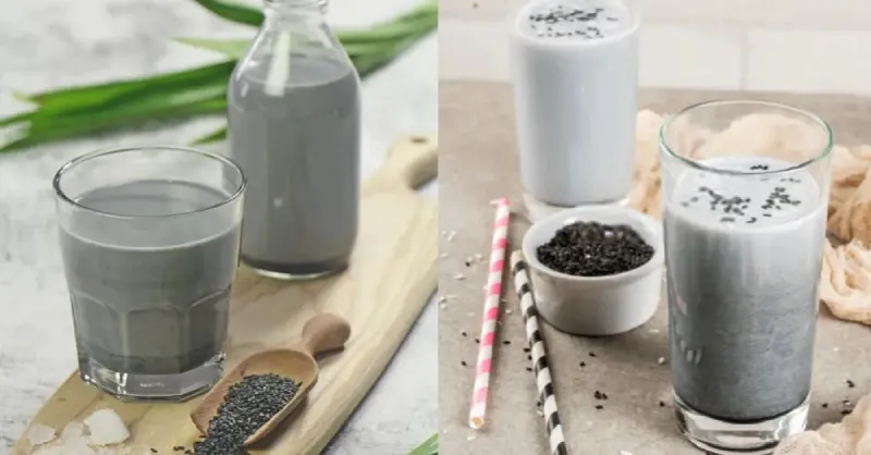 Cách làm sữa đậu nành mè đen bằng máy siêu thơm ngon