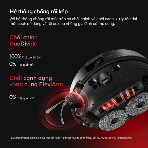 Robot Hút Bụi Roborock Saros 20 Màu Đen