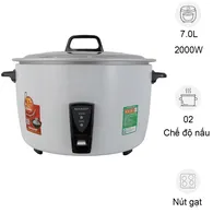 Nồi Cơm Điện Sharp KSH-D77V 7.0 Lít