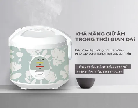 Nồi Cơm Điện Cuckoo CR-1002V/GRWHCRVNCKV 1.8 Lít 3