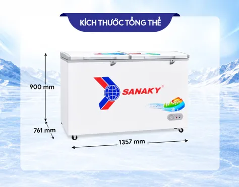 Tủ Đông Sanaky 410 Lít VH-5699HY 1