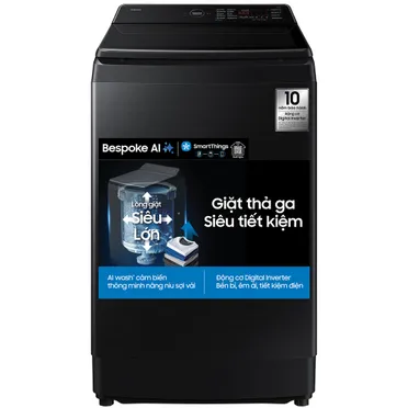 Máy Giặt Samsung Inverter 15 Kg WA80F15B6BSV