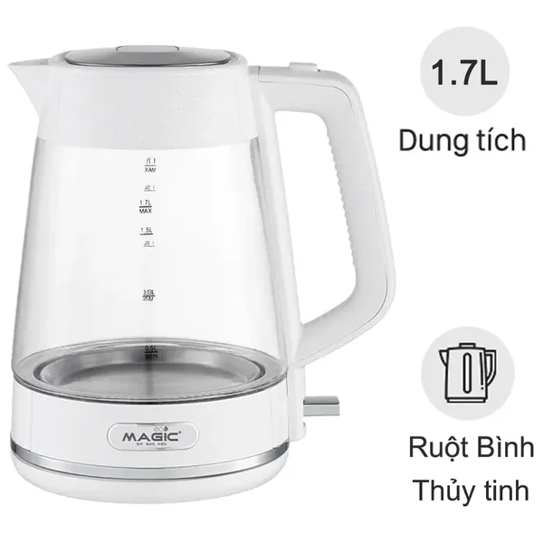 Bình Đun Siêu Tốc Magic Eco AC-41 1.7 Lít