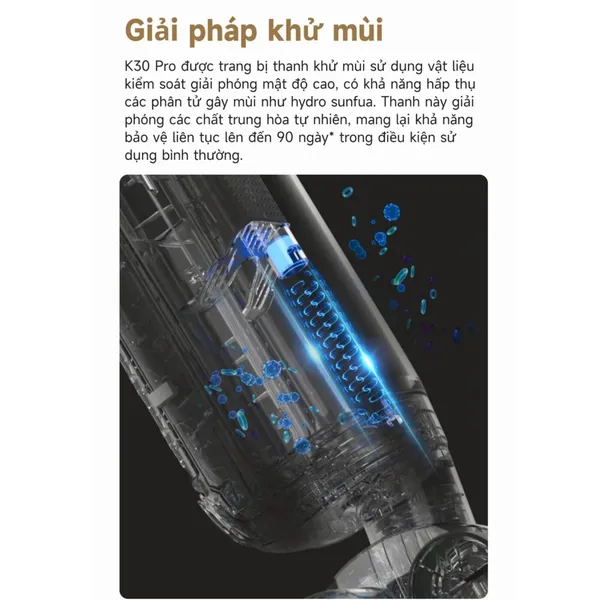 Máy Hút Bụi Lau Nhà Khô Và Ướt Mova K30 Pro