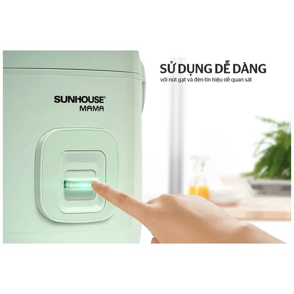 Nồi Cơm Điện Sunhouse Mama SHD8665B 1.8 Lít