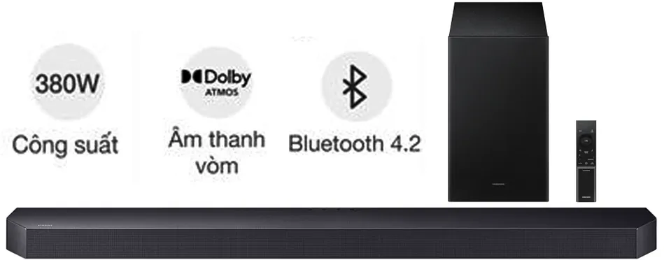 Bộ Loa Thanh Samsung HW-Q600F/XV 380W