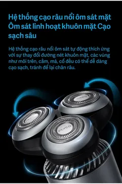Máy Cạo Râu Điện Flyco FS965VN Màu Đen 2