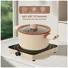 Bộ Nồi Chống Dính Ceramic Elmich Mocha EL5243MC04 Size 18,20,24, Quánh 16cm
