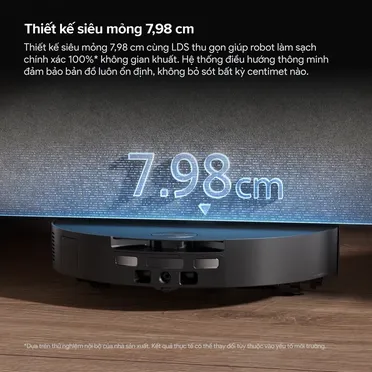 Robot Hút Bụi Roborock Saros 20 Sonic Complete Màu Đen 10