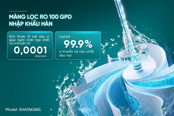 Máy Lọc Nước RO UltraPURE Sunhouse SHA76636KL 11 Lõi 6