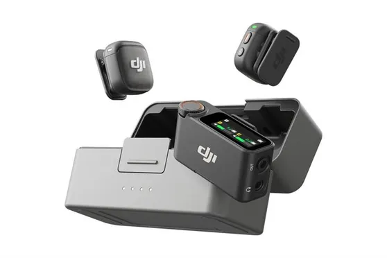 Thiết Bị Thu Âm Không Dây DJI Mic 3 (2 TX + 1 RX + 1 Hộp sạc Mic) 3