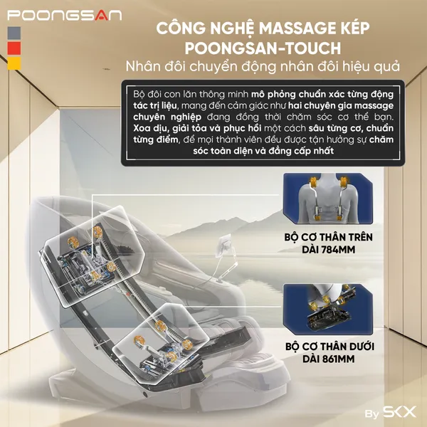 Ghế Massage Poongsan MCP-306