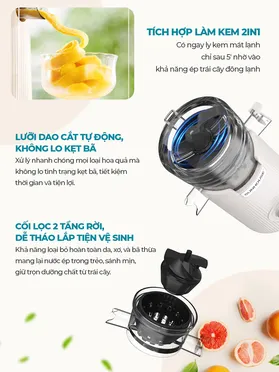 Máy Ép Chậm Sunhouse SHD5504 9