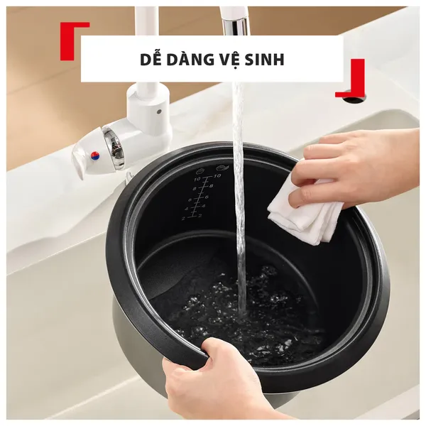 Nồi Cơm Nắp Rời Tefal RK1071Y0 1.8 Lít