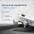 Robot Hút Bụi Lau Nhà Mova V70 Ultra Màu Trắng