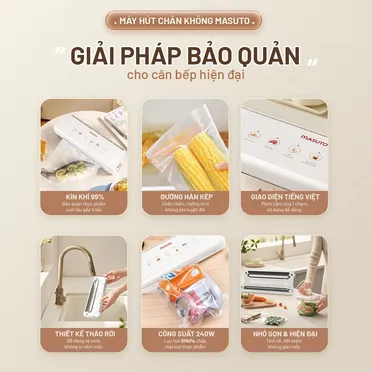 Máy Đóng Gói Hút Chân Không Masuto MSSMASTER 7