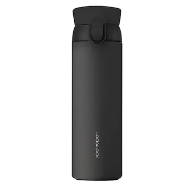 Bình Giữ Nhiệt Lock&Lock Wannabe One Touch 450ml LHC3240BLK Màu Đen