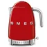 Ấm Đun Siêu Tốc Có Nhiệt Độ Smeg KLF04RDEU Màu Đỏ