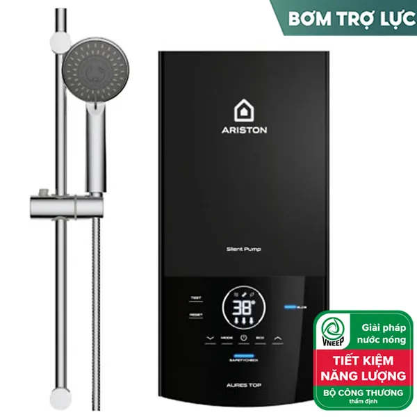 Máy Nước Nóng Trực Tiếp Ariston AURES TOP 4.5P
