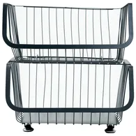 Bộ rổ kim loại 2 tầng ECORS02A