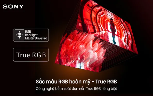 Google TiVi True RGB Sony 75 Inch BRAVIA 9 II K-75XR90M2 10