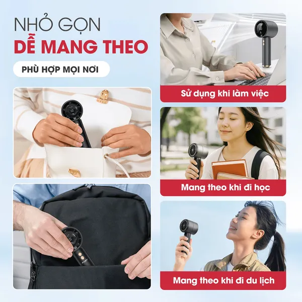Quạt Cầm Tay Mini Magic A-009