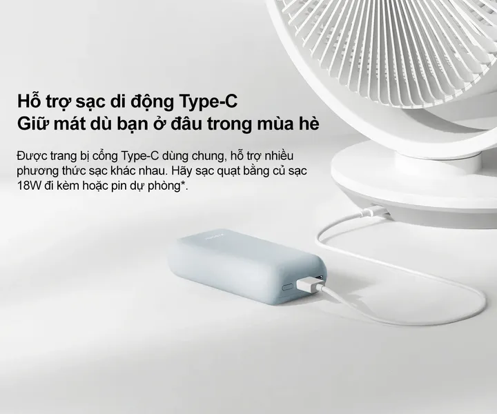Quạt Tuần Hoàn Để Bàn Xiaomi Smart Desktop Air Circulation Fan EU (BHR9872EU)