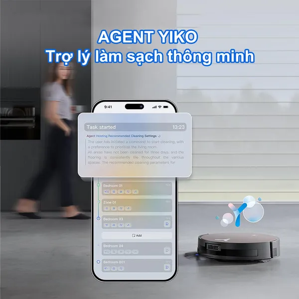 Robot Hút Bụi Lau Nhà Ecovacs Deebot X11 OmniCyclone