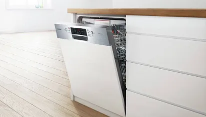 Máy rửa bát Bosch tự hé cửa