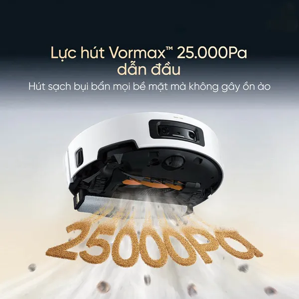 Robot Hút Bụi Lau Nhà Dreame Aqua 10 Pro Track - Trắng
