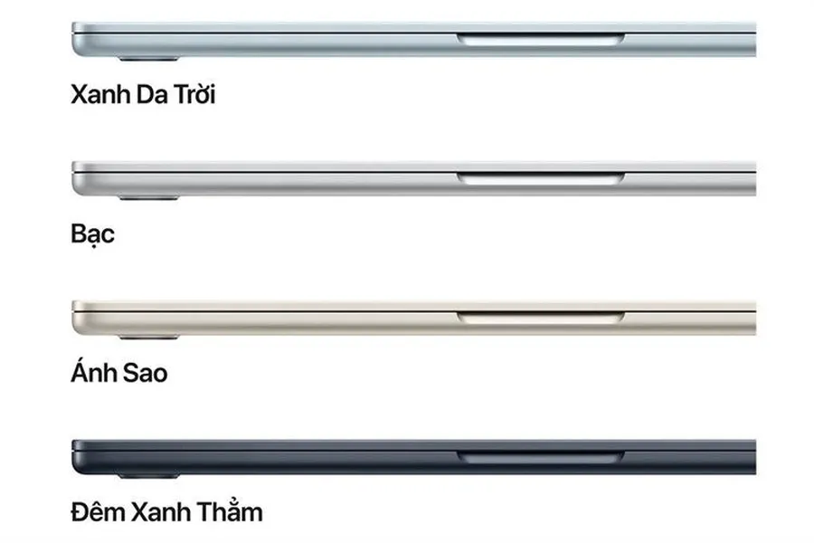 Laptop MacBook Air 13 inch M5 (16GB+512GB) Xanh Đen