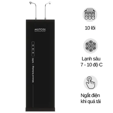 Máy Lọc Nước Nóng Lạnh Nguội 10 Lõi Mutosi MP-360D