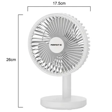 Quạt Để Bàn Có Sạc Tích Điện Perfect PF-QB2170 9